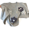 Women's Korean-style Flower Loose Sweater Autumn And Winter