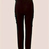 Zipper Pocket Design High Waist Tooling Pants