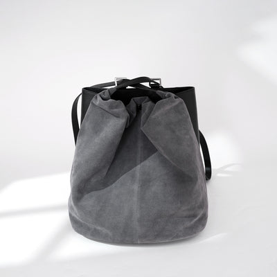 Niche Suede Autumn And Winter High-grade Brown Backpack