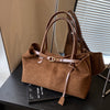 Retro Large-capacity Suede Shoulder Tote Bag