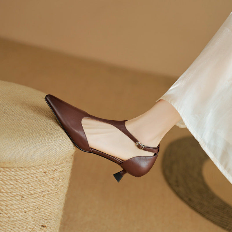 Women's Special Interest Light Luxury Vintage High Heels