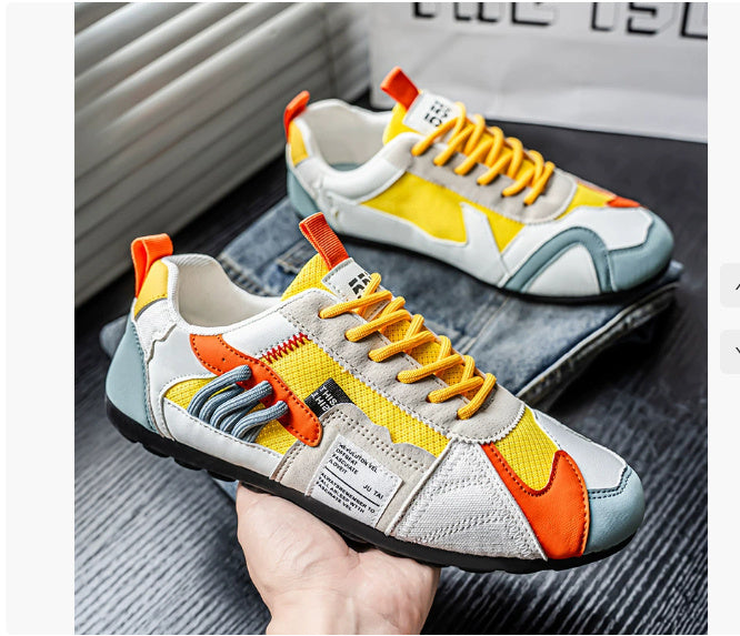 Scarpe sportive da uomo, primavera ed estate, eleganti e leggere, resistenti all'usura