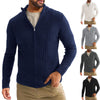 Men's Half-high Collar Cardigan Sweater Coat