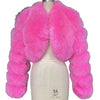 Short Stitching Winter Warm All-matching Top Jacket