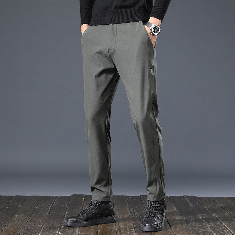 Men's Fashion Casual Solid Color Loose Pants