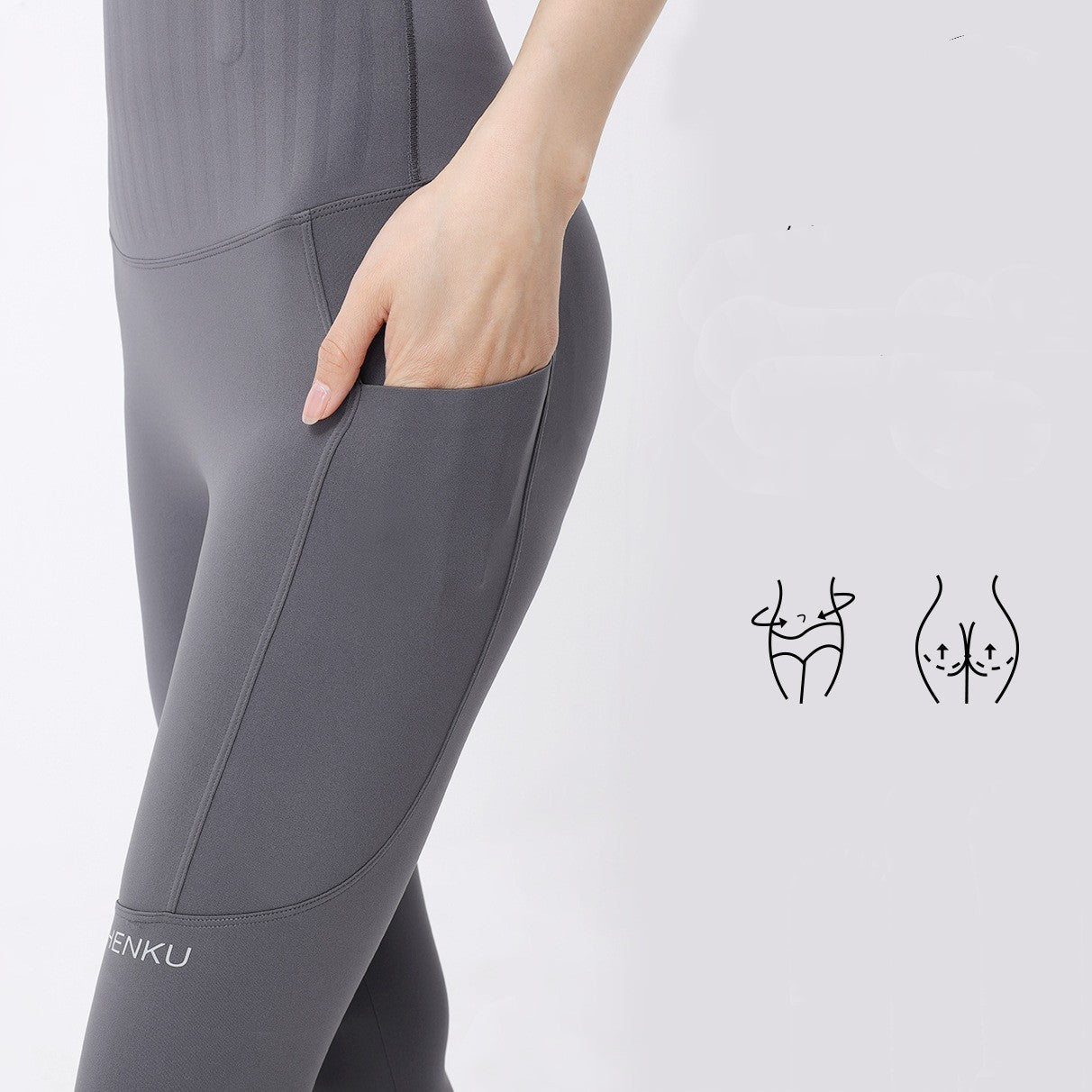 Slimming Nude Feel Running Fitness Sports Yoga Pants