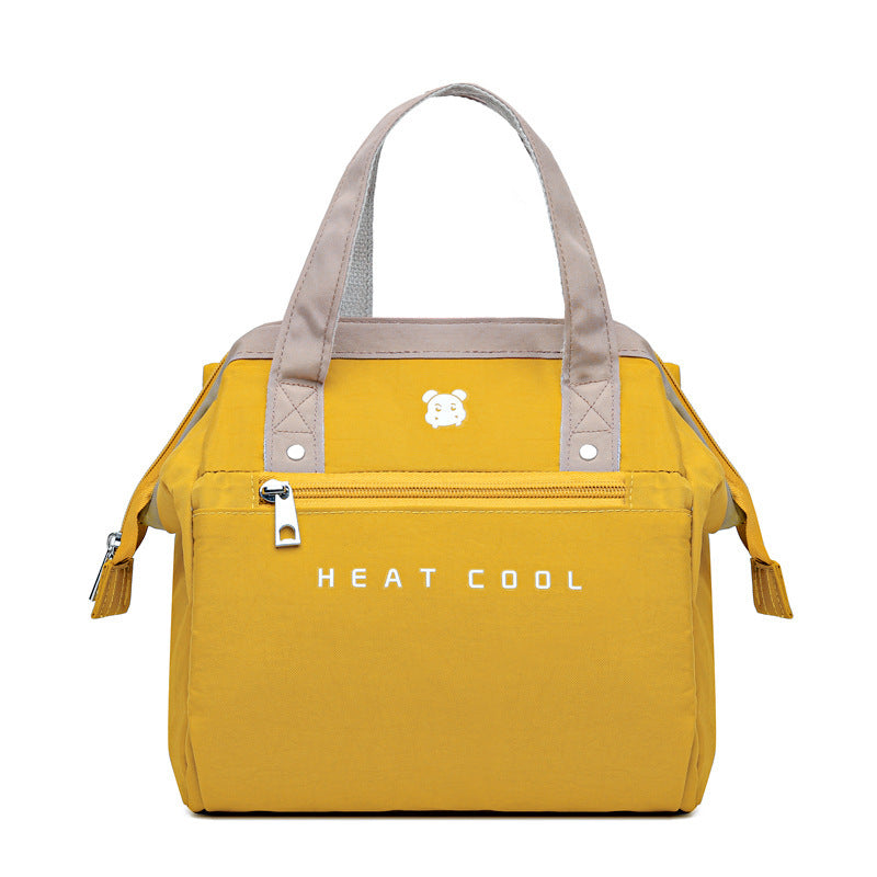 Nuova borsa cosmetica portatile spessa e di grande capacità, alla moda, giapponese