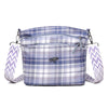 Artistic Plaid Shoulder Large Capacity Students' Crossbody Bag Women