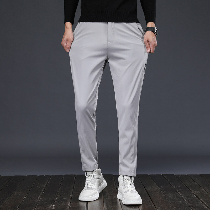 Men's Fashion Casual Solid Color Loose Pants