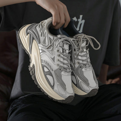 Breathable Casual Retro Sports Increased By Jogging Shoes