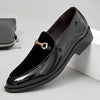 Patent Leather Shiny Shoes Lightweight Trendy Versatile Casual