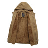 New Men's Jacket Fleece-lined Warm