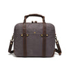 Waxed Canvas Vintage Travel Men's Briefcase