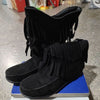 Plus Size Retro Tassel Mid-calf Heel Martin Boots