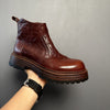 Retro Chelsea Men's Winter Worker Boot Mid-top British
