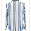 Camicia a maniche lunghe a righe, stile casual