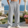 Men's Casual Jacquard Straight Simple Trousers