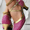Fashion Soft Bottom Women's Latin Dance Shoes
