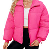 Women's Lightweight Quilted Down Jacket Casual Long Sleeve