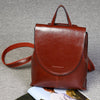 Genuine Leather Women's Messenger Retro Fashion Backpack