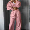 Long Sleeve Sports And Leisure Sweater Suit Two-piece Set