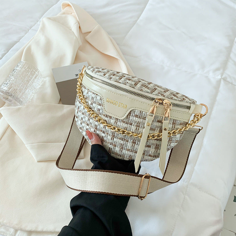 Tendenza borsa a tracolla alla moda da donna