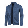 Men's Long Zipper Light Fleece Jacket Plus Size