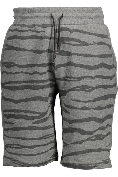 "CAVALLI CLASS PANTALONE BERMUDA UOMO GRIGIO"