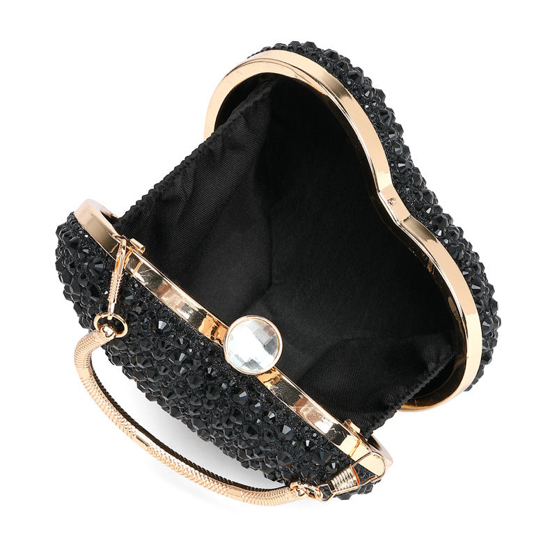 Fashion Chain Diamond-encrusted Shoulder Crossbody Handbag