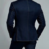 Men's Elegant Double-breasted Denim Blazer
