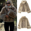 Women's Artificial Fur Fashion Baggy Coat