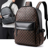 Business Trends Checked Backpack All-matching Casual