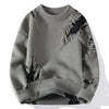 Fashion Casual Round Neck Loose Men's Sweater
