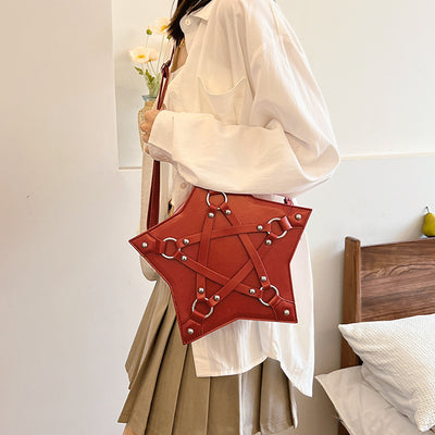 Personalized Women's Fashion Rivet Crossbody Bag