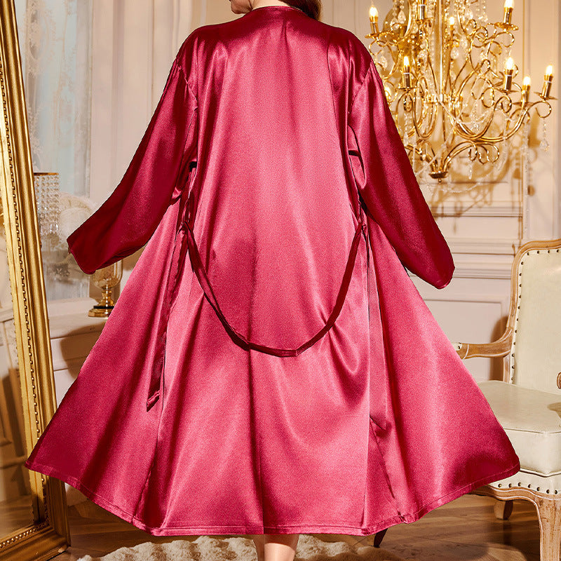 Completo abito sottoveste casual da donna primaverile ed estivo