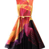 High-grade Large Swing Dress Western Style Slimming
