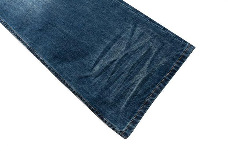 Men's Wrinkled Textured Casual Jeans