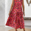 Holidaya Women's Random Printed Sleeveless Casual Dress