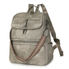 Retro College Students' Backpack Trendy High Sense Bag