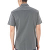 "COSTUME NATIONAL CAMICIA MANICHE CORTE UOMO GRIGIO"
