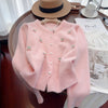 Sweet Gentle Soft Glutinous Round Neck All-matching Anti-aging Sweater Coat