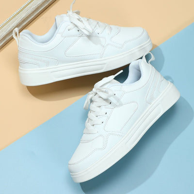 Platform Skateboard Shoes Couple Casual Flat Shoes