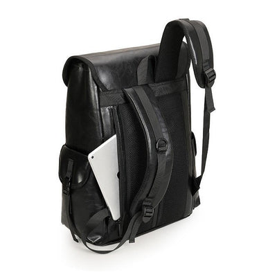 PU Leather Business Outdoor Backpack
