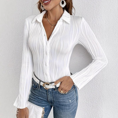 Bottoming Slimming Versatile High Quality Long Sleeve