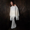 Elegant Light-luxury Lace-trimmed Shawl-style Gown
