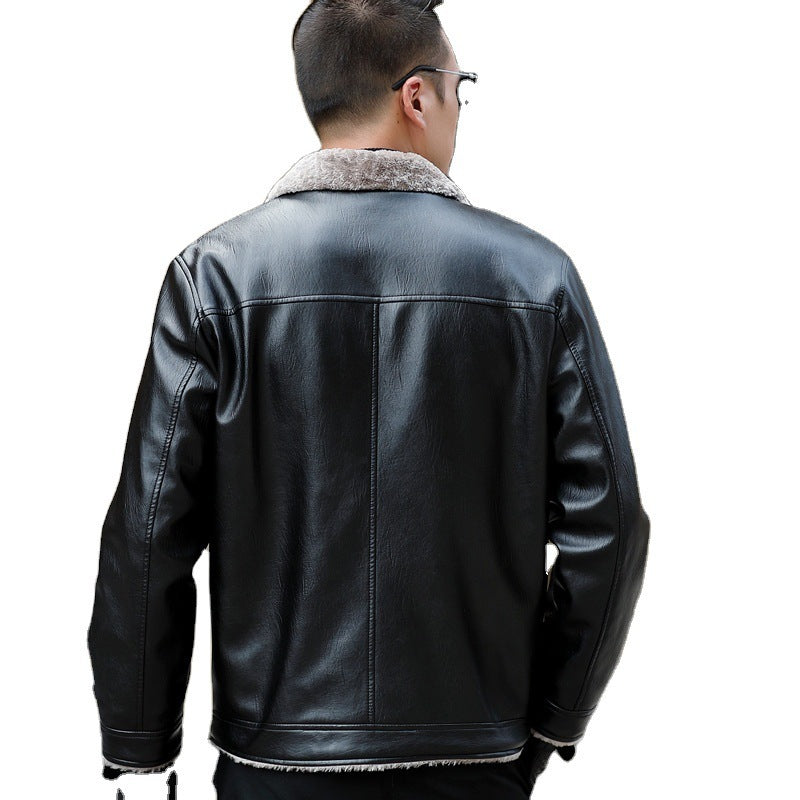 Nuovi arrivi da uomo europei e americani, in velluto e pelliccia spessa