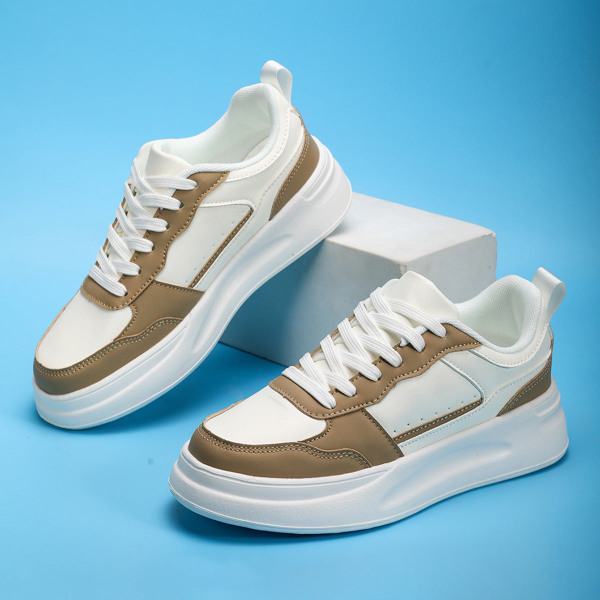 Scarpe casual con plateau, abbigliamento esterno, scarpe da donna con rialzo in altezza