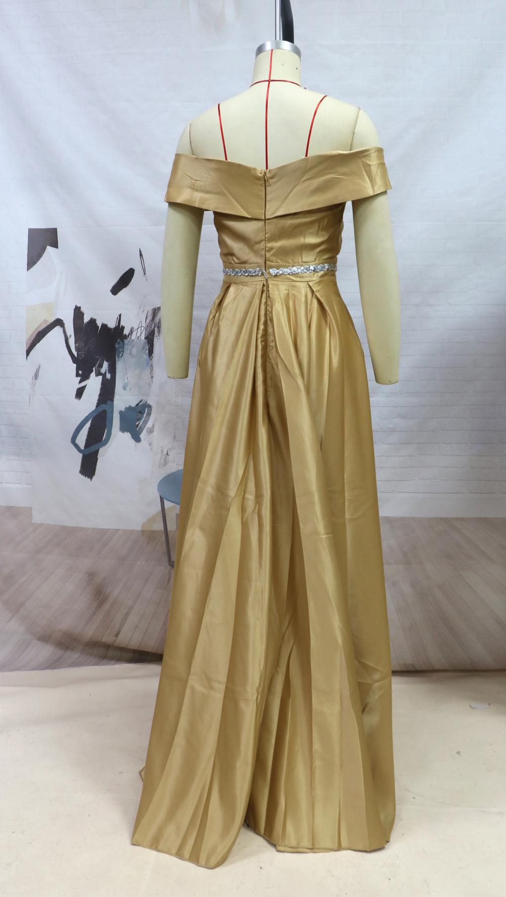 Abito Lungo da Donna da Sera con Strass