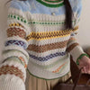 Women's Korean-style High-end Loose Jacquard Knitted Sweater