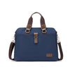 Men's Business Casual Oxford Cloth Handheld One Shoulder Canvas Briefcase